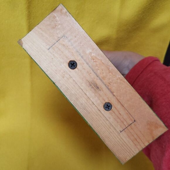 Vintage Hand-Crafted Wooden Easter Bunny Decor - 11" High - Picture 7 of 7